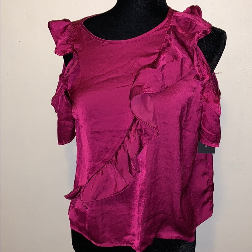 Forever 21 Woven Top Off Shoulder